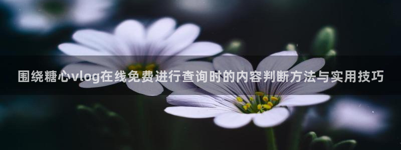 糖心logo免费柚子猫:围绕糖心vlog在线免费进行查询时的内容判断方法与实用技巧